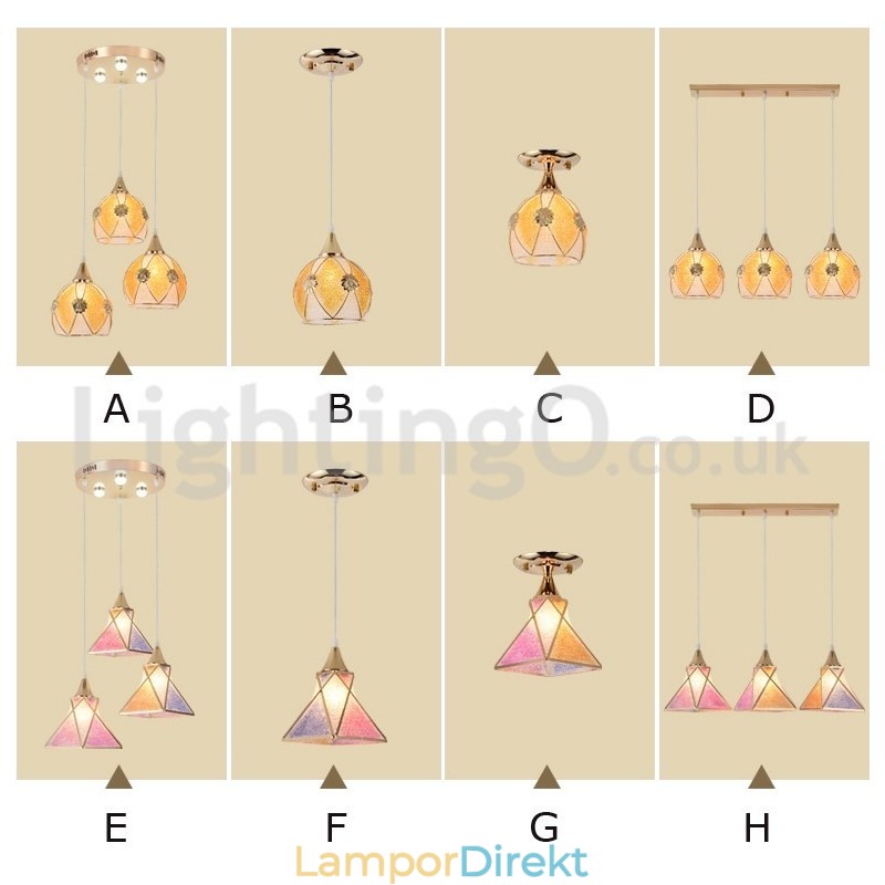 Billig 1 Light 3 Lights Modern Pendellampa