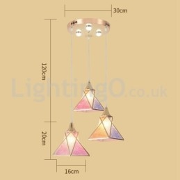 Billig 1 Light 3 Lights Modern Pendellampa