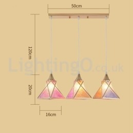 Billig 1 Light 3 Lights Modern Pendellampa