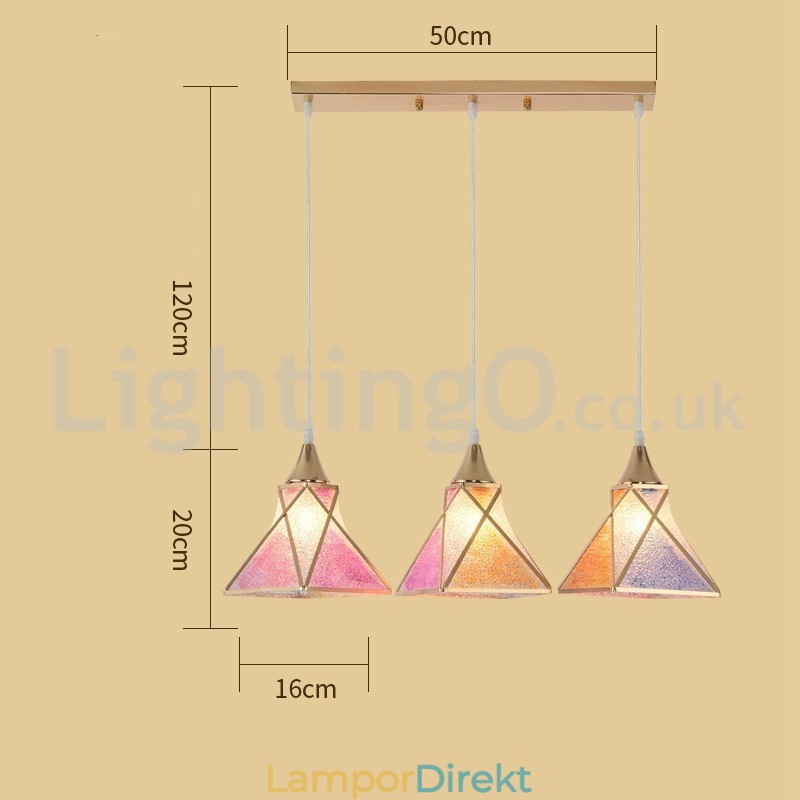 Billig 1 Light 3 Lights Modern Pendellampa
