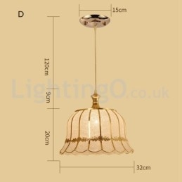 Utsökt Modern 1 Ljus Pendellampa Butik