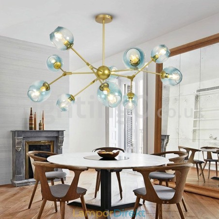 Nordic Postmodern Molecular Magic Bean Chandelier Cafe Nordic Postmodern Molecular Magic Bean Chandelier Cafe