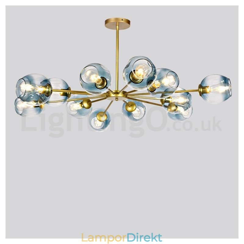 Nordic Postmodern Molecular Chandelier Magic Bean Chandelier Cafe