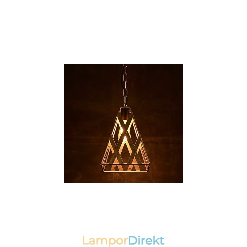 Retro Järnlampa Modern Minimalistisk Industriell Stil Ljuskrona