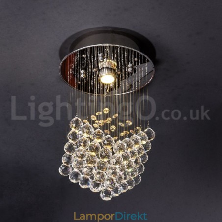 1 Ljus Modern K9 Kristalltak Taklampa Inomhus Ljuskrona Belysning Lampor Armaturer 1 Ljus Modern K9 Kristalltak Taklampa Inomhus Ljuskrona Belysning Lampor Armaturer
