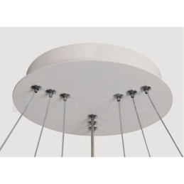 Dimbar Outside The Circles Light Pendellampa Med Fjärrkontroll Ringar I Modern Design