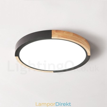 Ultratunn Flerfärgad Taklampa Av Rund Trä I Massivt Trä Akrylskärm Taklampa I Nordisk Stil Ultratunn Flerfärgad Taklampa Av Rund Trä I Massivt Trä Akrylskärm Taklampa I Nordisk Stil