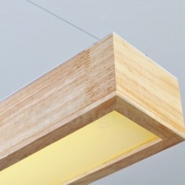 Trä Modern Lång Taklampa