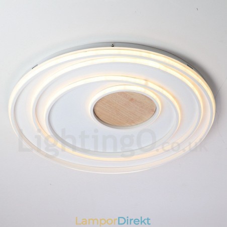 Dimbara Vita Ringar Taklampa I Trä Ultratunn Taklampa Kan Även Användas Som Vägglampa Dimbara Vita Ringar Taklampa I Trä Ultratunn Taklampa Kan Även Användas Som Vägglampa