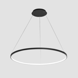 Dimbar 63W 100Cm Diameter Pendelljus Modern Design Ring