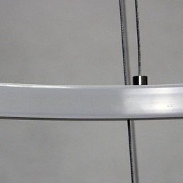 Dimbar 63W 100Cm Diameter Pendelljus Modern Design Ring