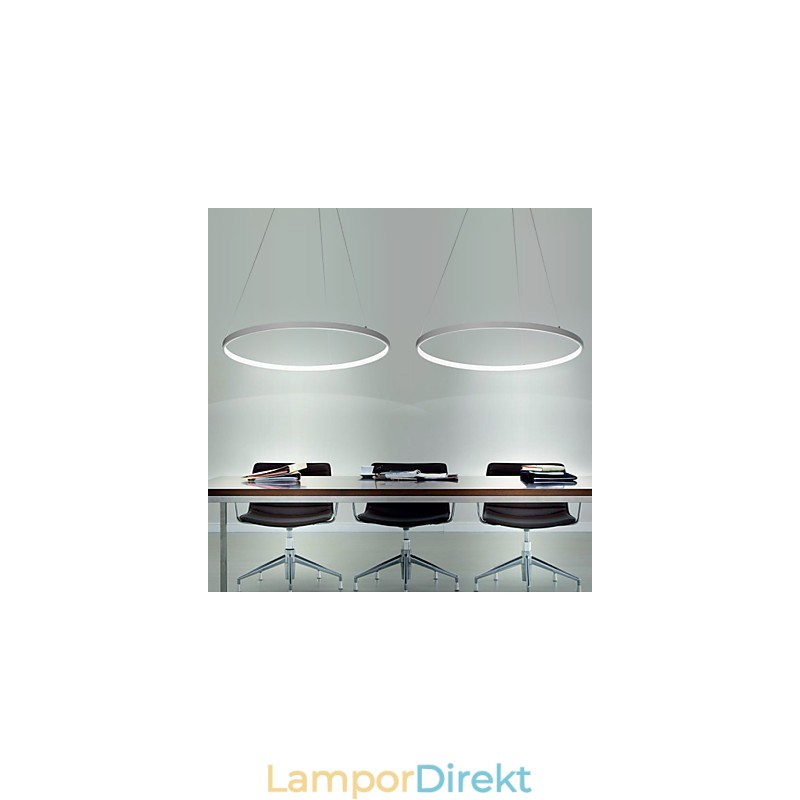Dimbar 63W 100Cm Diameter Pendelljus Modern Design Ring