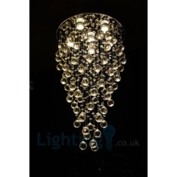 6 Ljus Modern K9 Crystal Rund Infälld Taklampa