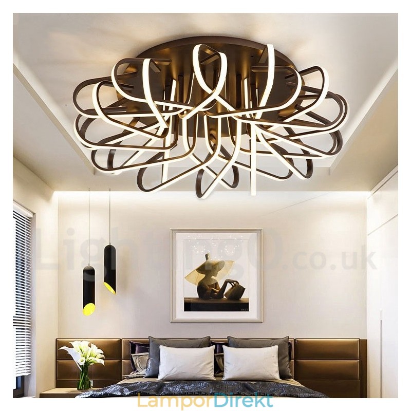 Fågelbo Dimbar Modern Modern Aluminium Infälld Taklampa Kan Också Användas Som Vägglampa