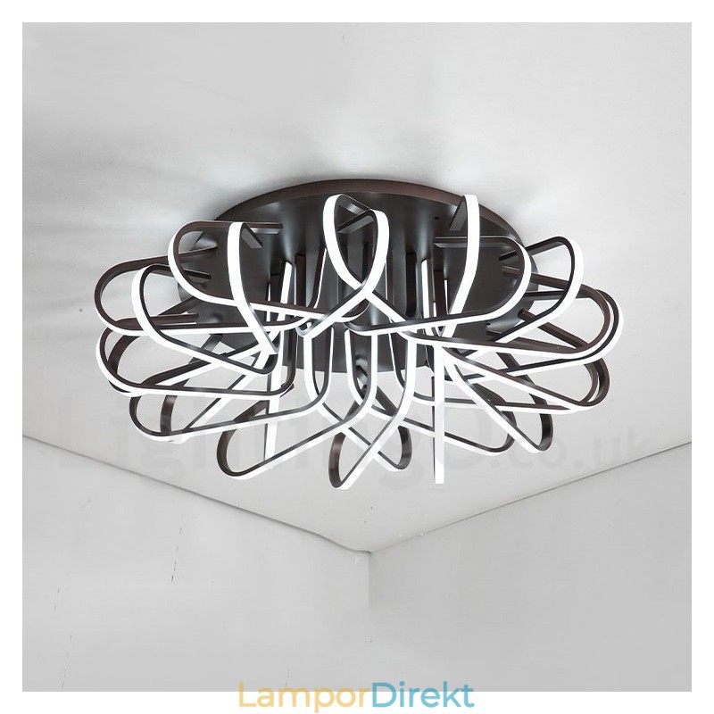 Fågelbo Dimbar Modern Modern Aluminium Infälld Taklampa Kan Också Användas Som Vägglampa