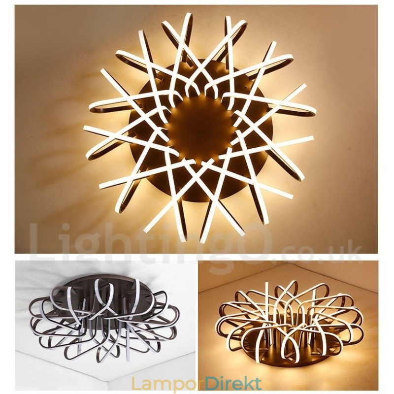Fågelbo Dimbar Modern Modern Aluminium Infälld Taklampa Kan Också Användas Som Vägglampa