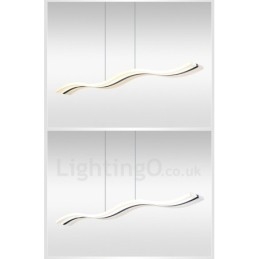 Dimbar Linjär Taklampa Med Fjärrkontroll Modern Design