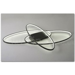 Dimbar Oval Modern Samtida Taklampa Av Aluminium Infälld Lampa För Vardagsrumsbäddsrum Kan Även Användas Som Vägglampa