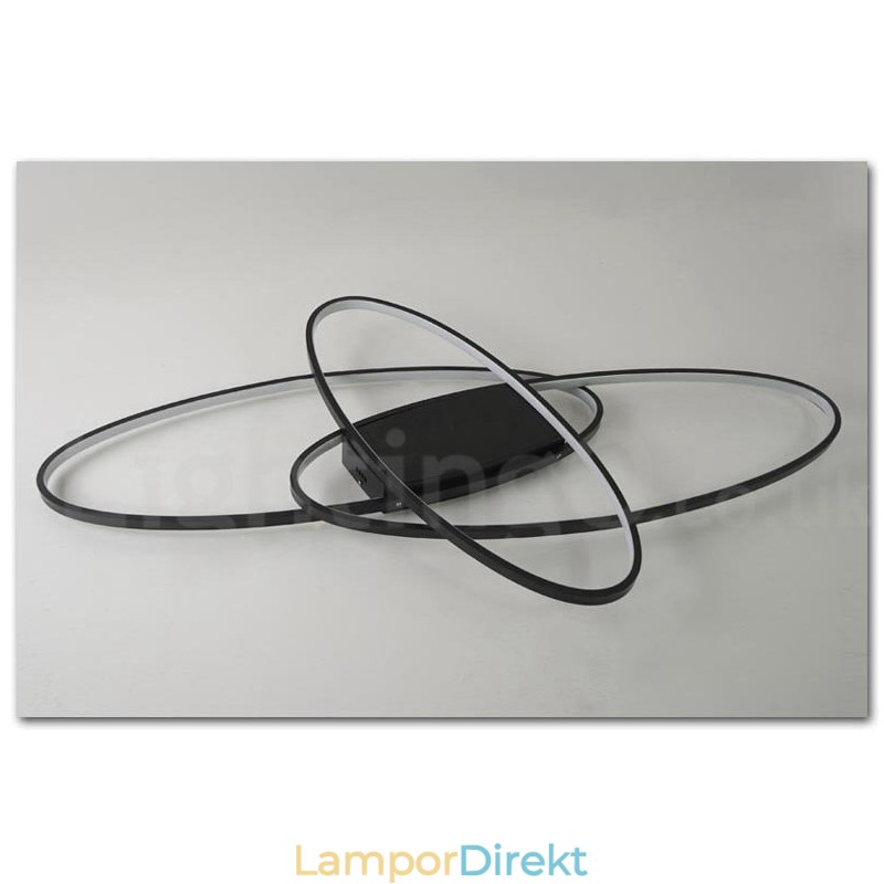 Dimbar Oval Modern Samtida Taklampa Av Aluminium Infälld Lampa För Vardagsrumsbäddsrum Kan Även Användas Som Vägglampa