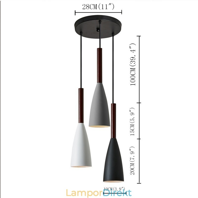 Modern Och Modern Macaron Pendel Light Design