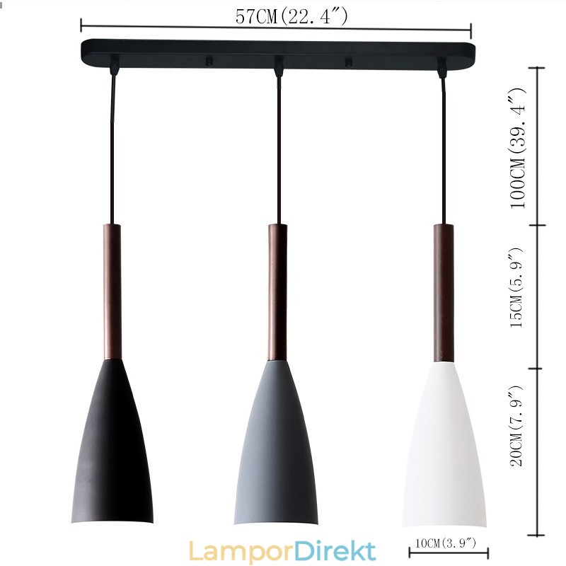 Modern Och Modern Macaron Pendel Light Design