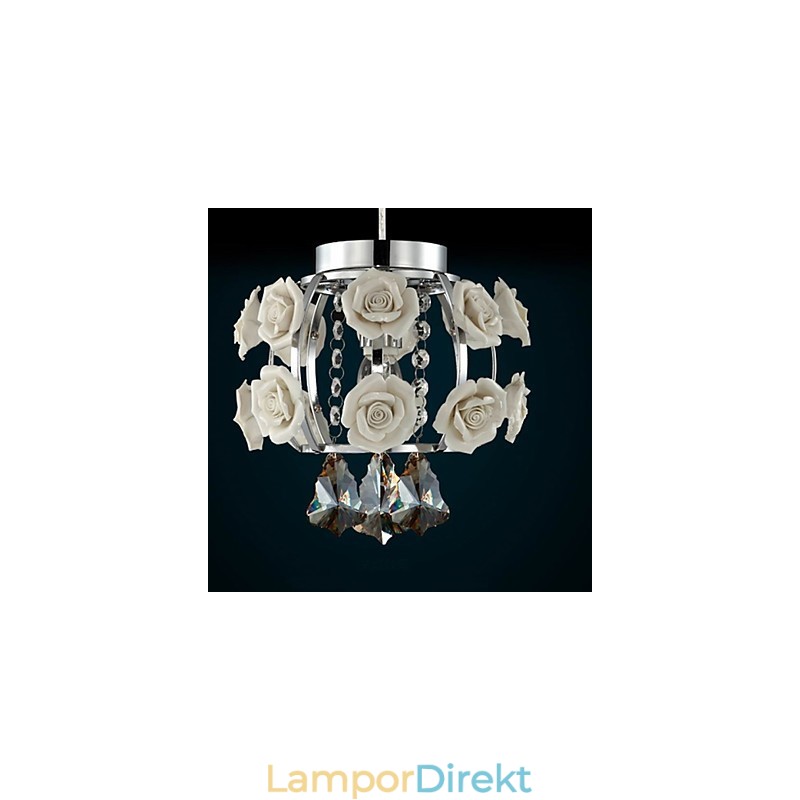 Ljuskrona Crystal Modern Contemporary Lantern Metal 1 Light