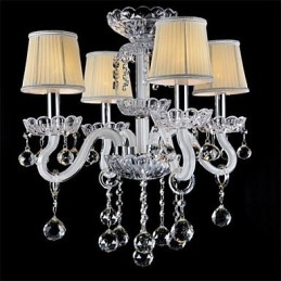 Crystal Mini Style Ljuskrona Modern Contemporary Country Globe Traditionell Classic Drum Island Glass