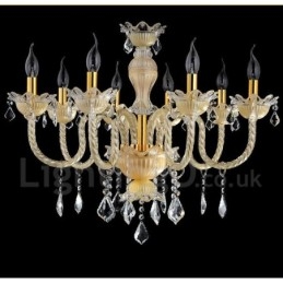 Crystal Lyxig Modern Contemporary Pendel Ljuskrona