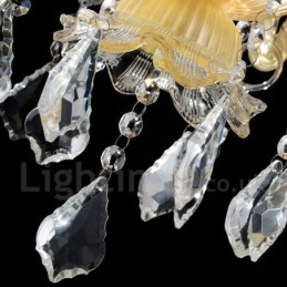Crystal Lyxig Modern Contemporary Pendel Ljuskrona