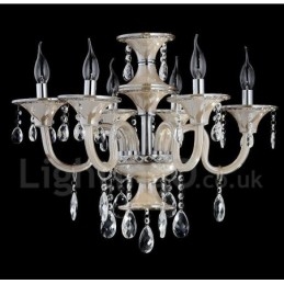 Crystal Lyxig Modern Contemporary Pendel Ljuskrona