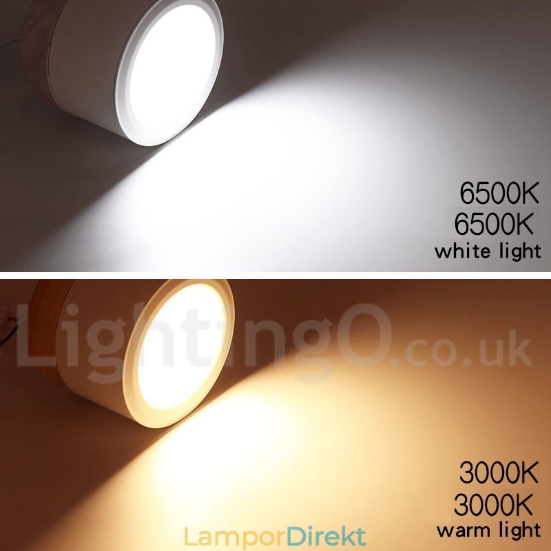 Trä Modern Design Mini-Taklampa Med Akrylskärm Special För Kan Även Användas Som Vägglampa