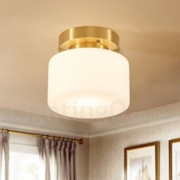Retro Vintage Infälld Taklampa Med Skärm