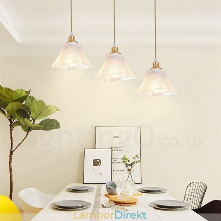 Pure Brass Rustic Lodge Nordic Style Pendellampa Med Glasskärm Pure Brass Rustic Lodge Nordic Style Pendellampa Med Glasskärm