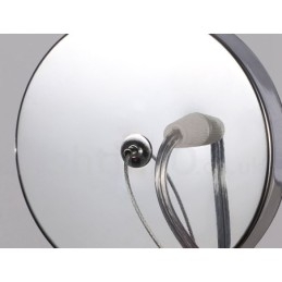 Aluminium Tofsar Ljuskrona Designer Pendel Light Silver Färg