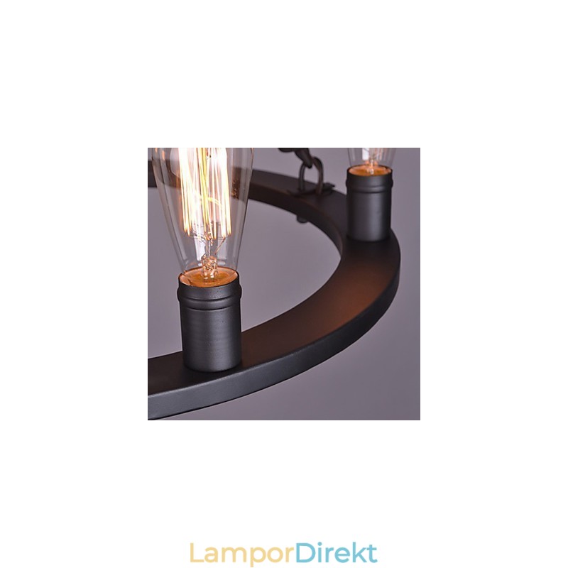 Vintage Rep Hängande Ljus Loft Kreativ Industriell Lampa Amerikansk Stil Dekoration