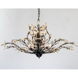 Kristalljärn Målning Ljuskrona Med Crystal Modern Belysning Lampa