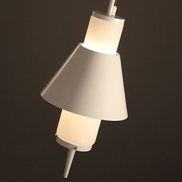 2 Ljus Mini Style Modern Contemporary Metal Pendellampa