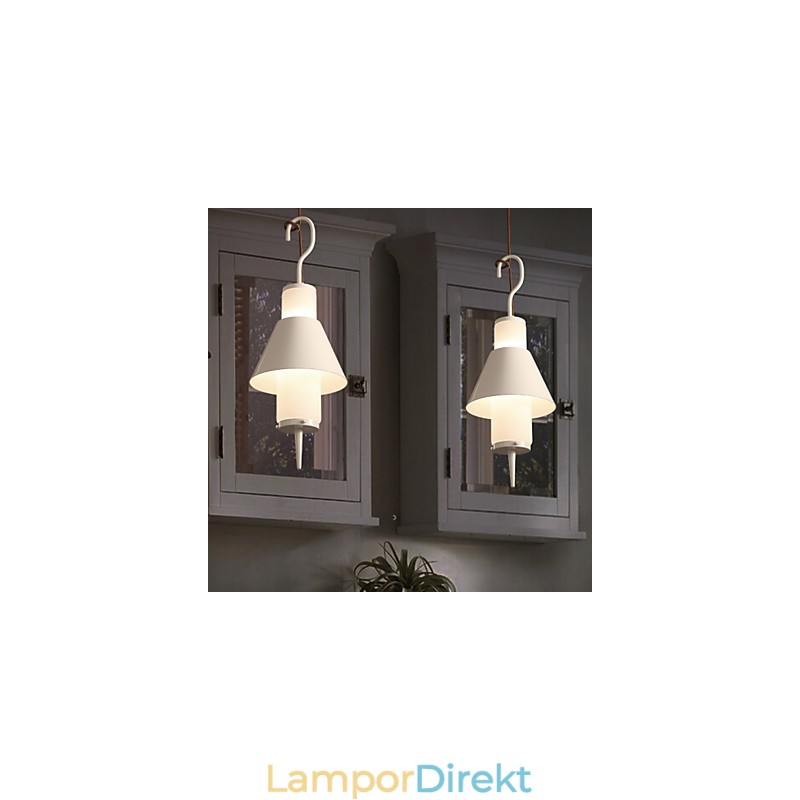 2 Ljus Mini Style Modern Contemporary Metal Pendellampa