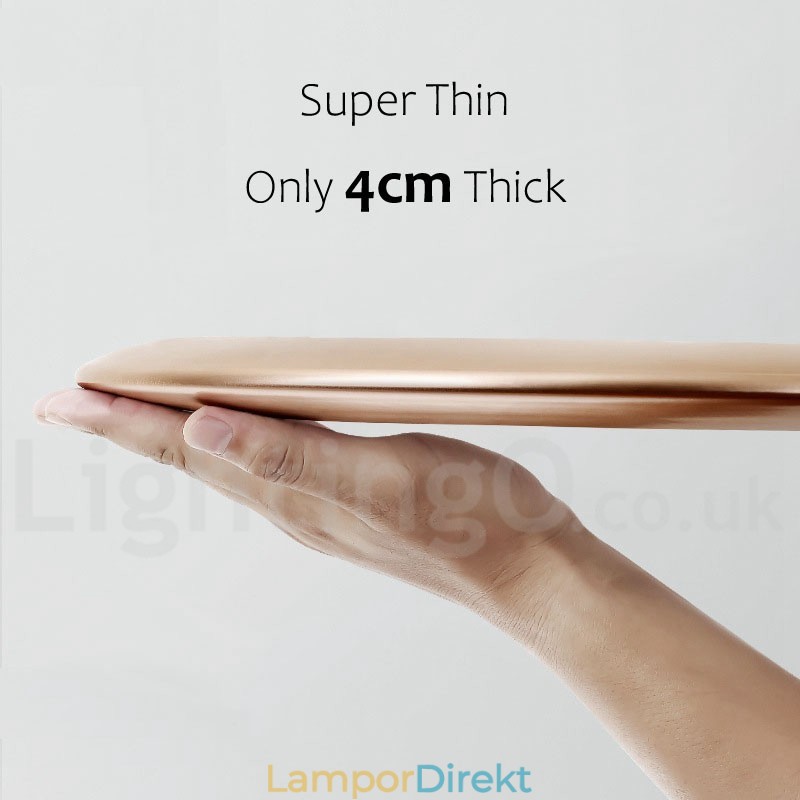 4 Cm Tjocka Supertunna Dimbara Modern Samtida Nordisk Stil Infällda Taklampor Med Akrylskärm Med Fjärrkontroll Kan Även Användas Som Vägglampa