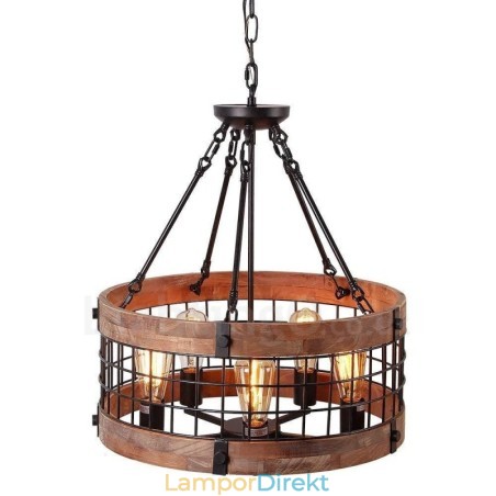 5 Ljus Trumma Vintage Trä Ljuskrona Industriell Vind Loft Trä Linjär Hängande Belysning 5 Ljus Trumma Vintage Trä Ljuskrona Industriell Vind Loft Trä Linjär Hängande Belysning