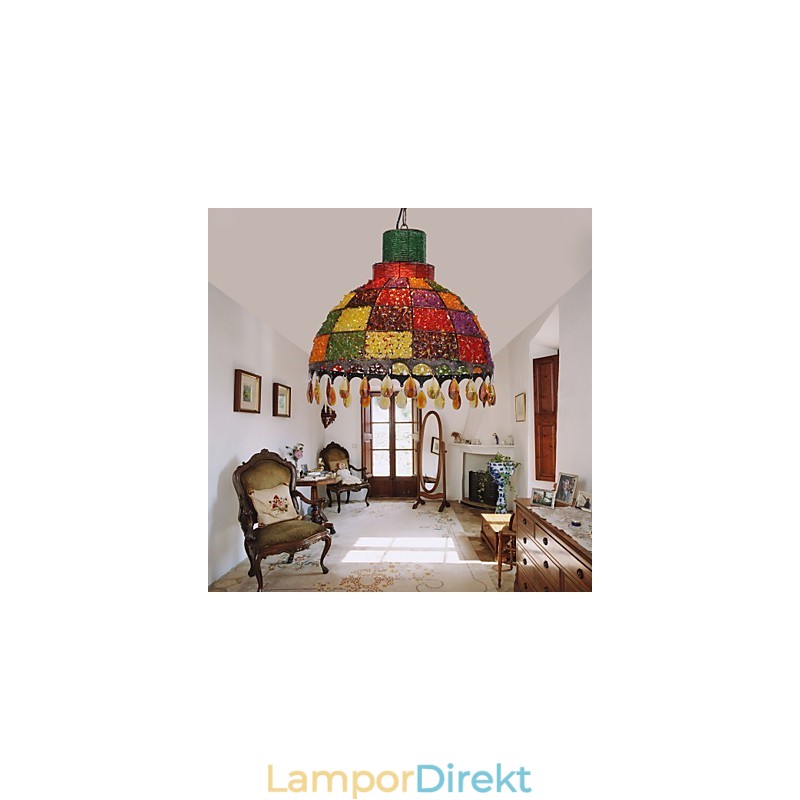 Mini Style Vintage Ljuskrona Manuell Lampa