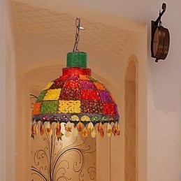 Mini Style Vintage Ljuskrona Manuell Lampa