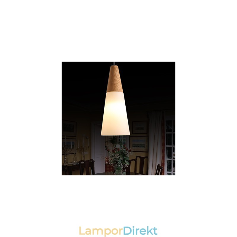 Ljuskrona Mini Style Modern Contemporary Wood Bambu