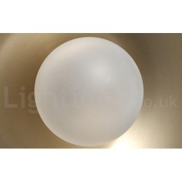 1 Ljus Industristil Guld Mini Stil Galvaniserad Lackerad Taklampa Med Glasskärm