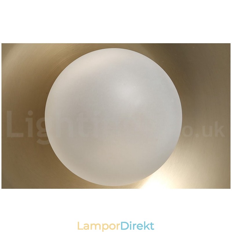 1 Ljus Industristil Guld Mini Stil Galvaniserad Lackerad Taklampa Med Glasskärm