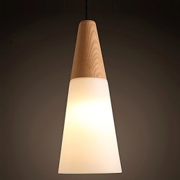 Ljuskrona Mini Style Modern Contemporary Wood Bambu
