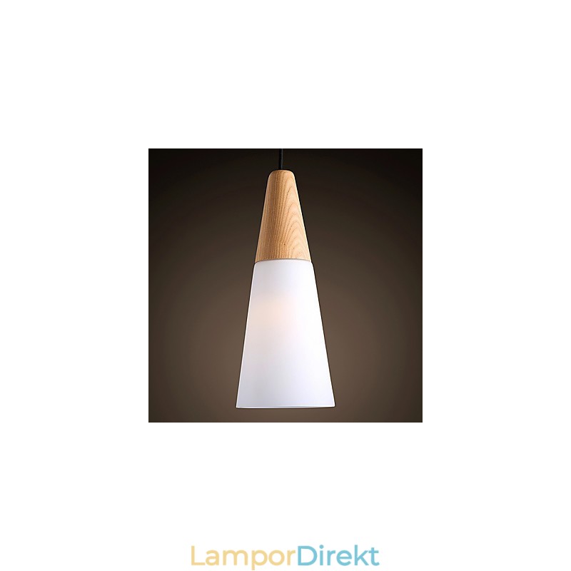 Ljuskrona Mini Style Modern Contemporary Wood Bambu