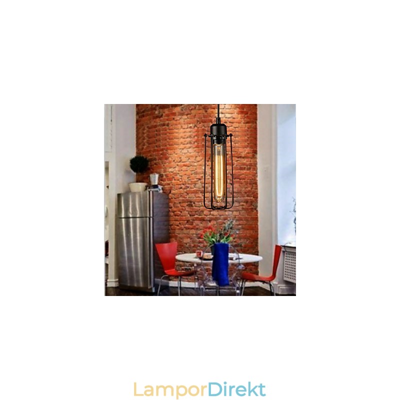 Ljuskrona Mini Style Rustic Lodge Retro Metal 3 Light Pendel Light