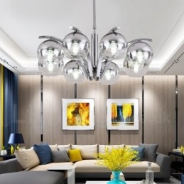 Nordic Fashion Guld Silver Ljuskrona