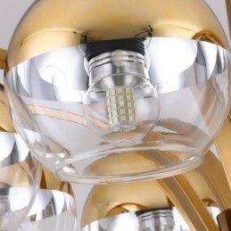 Nordic Fashion Guld Silver Ljuskrona